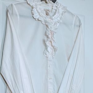 Long sleeve button-up